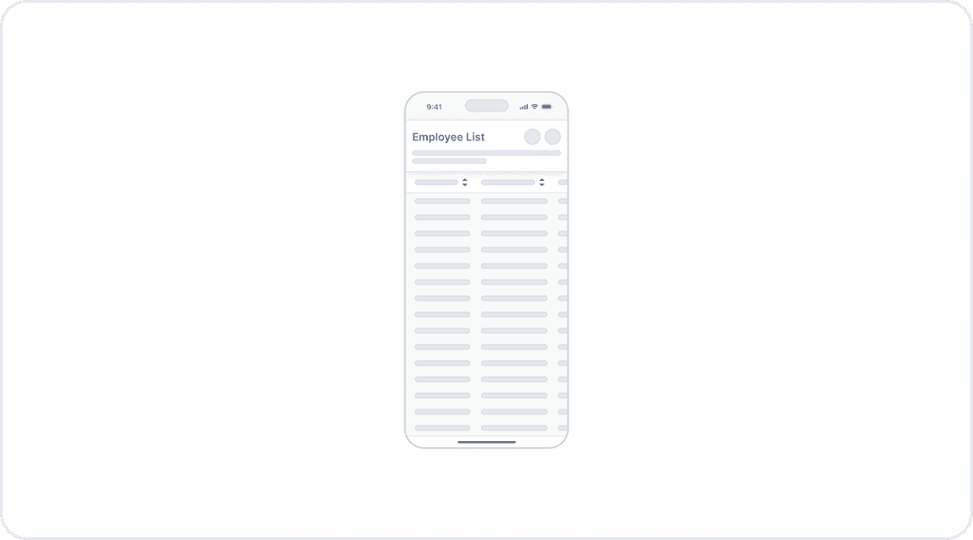 Surya Digital - Designing Complex Data Tables for Mobile